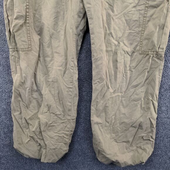 Old Navy Mens Cargo Jogger Pants Tan Size L Pockets Drawstring - Picture 7 of 11